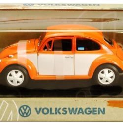 11967 Volkswagen Beetle Orange 1/18 Diecast Model Car by Greenlight