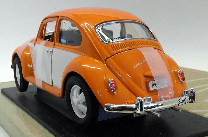 11967 Volkswagen Beetle Orange 1/18 Diecast Model Car by Greenlight - Image 5