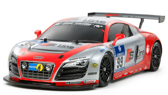 TAMIYA R/C Audi R8 LMS - 24h Nurburgring TT-01. KIT ONLY