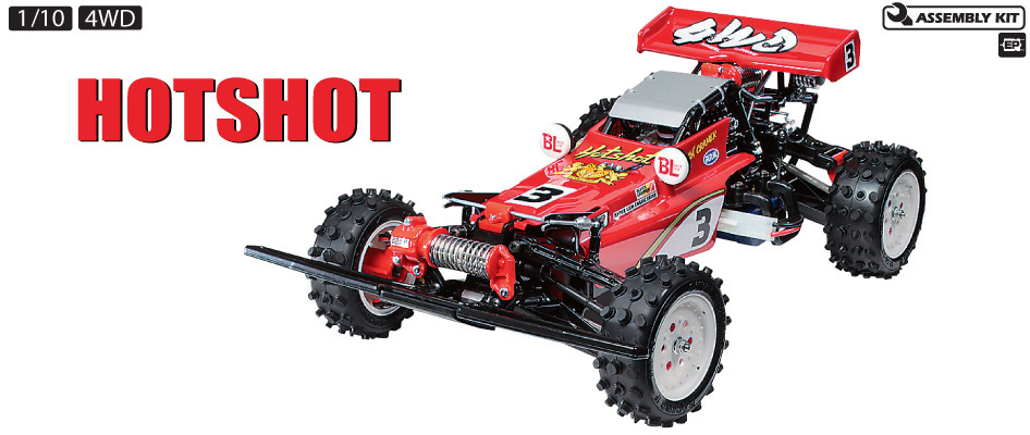 TAMIYA 1/10 R/C HOTSHOT .... KIT ONLY - Image 6