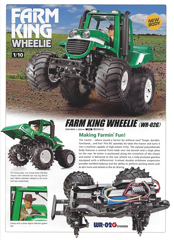 TAMIYA RC XB Farm King Wheelie - Image 6