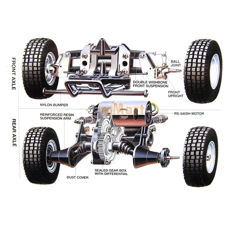TAMIYA 1/10 R/C Subaru Brat 58384 ...... KIT ONLY - Image 6