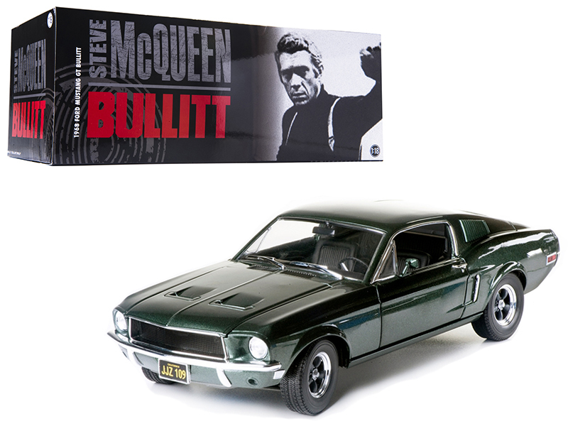 bullitt mustang plastic model kit