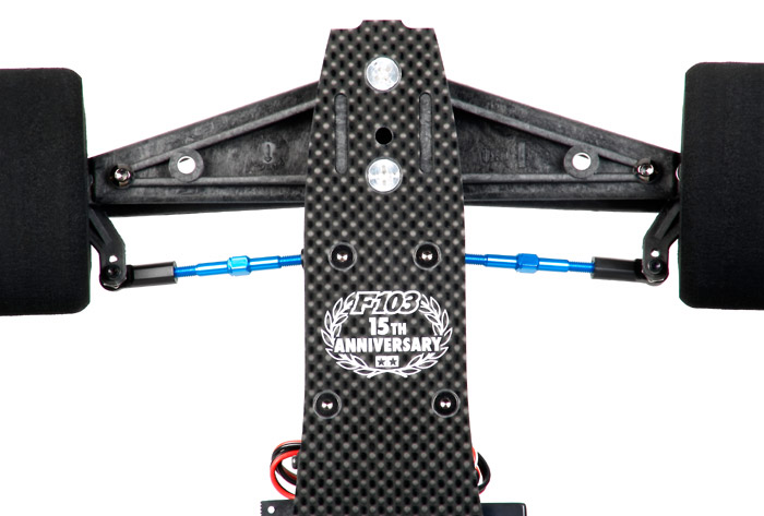 TAMIYA 1/10 R/C F103 15th Anniversary Chassis Kit - Image 7