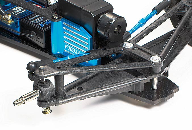 TAMIYA 1/10 R/C F103 15th Anniversary Chassis Kit - Image 5