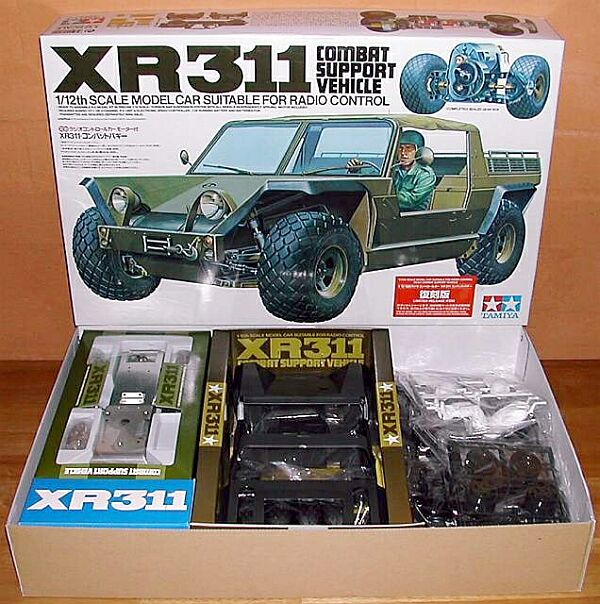 TAMIYA R/C KIT XR311 Combat Support Vehicle .... KIT ONLY - Image 2
