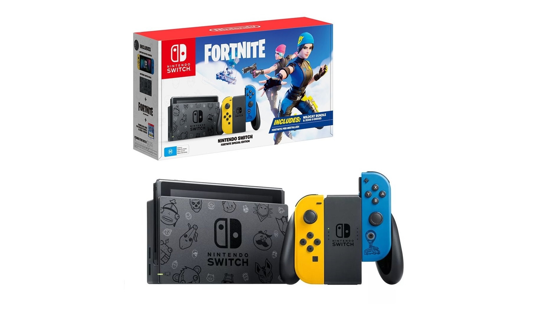 Nintendo Switch Fortnite 5 Bundle Nintendo Switch Fortnite Wildcat Bundle Treasure Island Group Turkey Jordan Morocco Kenya