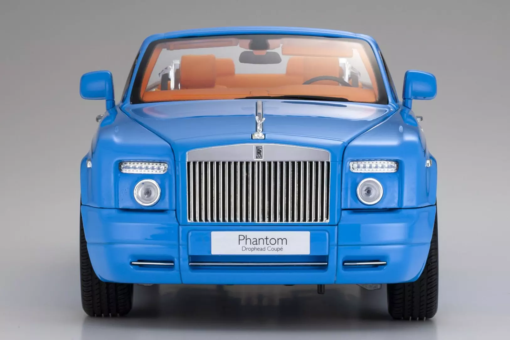 KYOSHO ORIGINAL 1/18scale Rolls Royce Phantom Drophead Coupe (Light Blue) - Image 7
