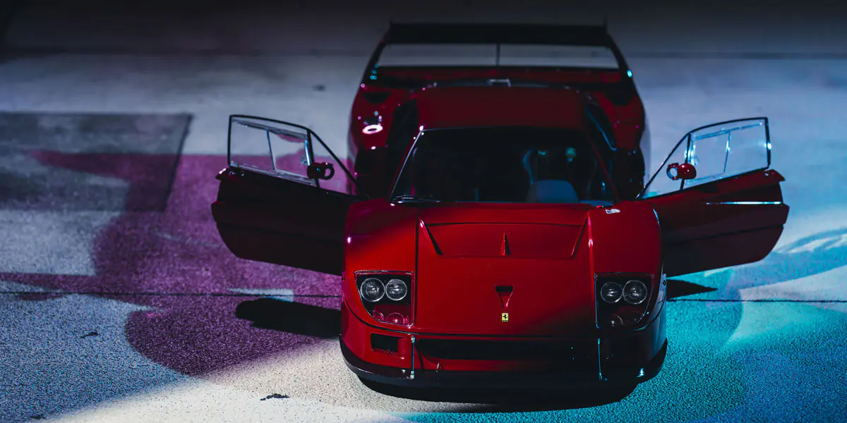 KYOSHO 1/12 FERRARI F40 COMPETIZIONE (RED) - Image 12