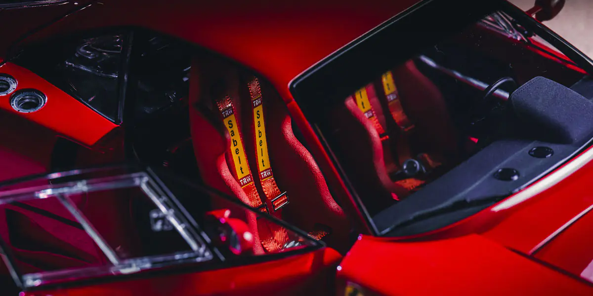 KYOSHO 1/12 FERRARI F40 COMPETIZIONE (RED) - Image 14