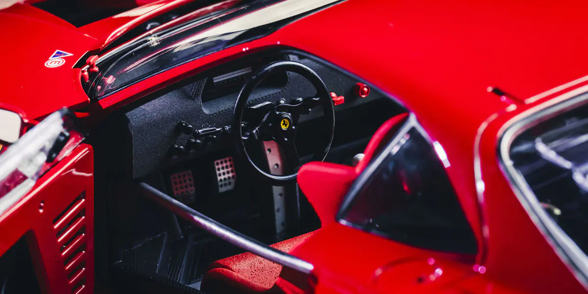 KYOSHO 1/12 FERRARI F40 COMPETIZIONE (RED) - Image 16