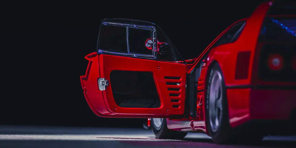 KYOSHO 1/12 FERRARI F40 COMPETIZIONE (RED) - Image 17