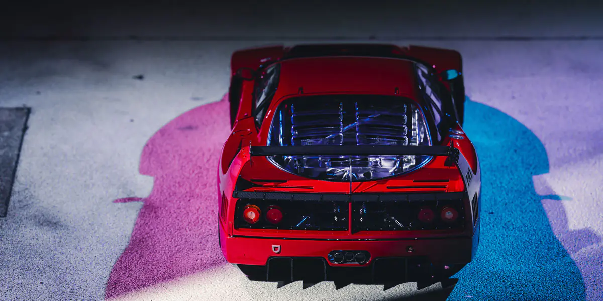 KYOSHO 1/12 FERRARI F40 COMPETIZIONE (RED) - Image 18