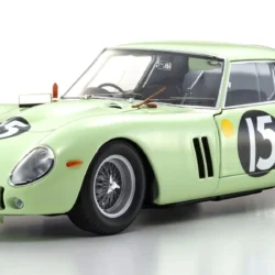 KYOSHO ORIGINAL 1/18scale FERRARI 250GTO 1962 GOOD WOOD (LIGHT GREEN)