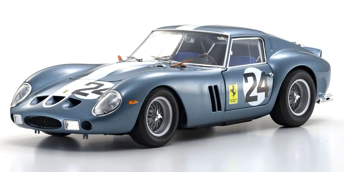 KYOSHO ORIGINAL 1/18scale FERRARI 250GTO 1962 SEBRING (BLUE)