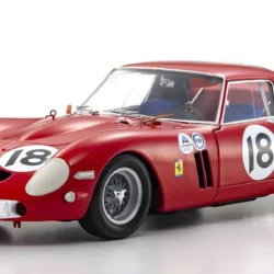 KYOSHO ORIGINAL 1/18scale FERRARI 250GT0 1963 DAYTONA 3H (RED)