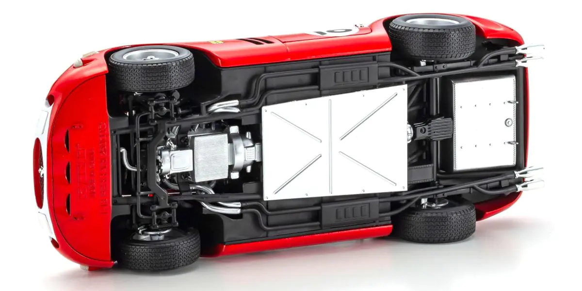 KYOSHO ORIGINAL 1/18scale FERRARI 250GT0 1963 DAYTONA 3H (RED) - Image 7
