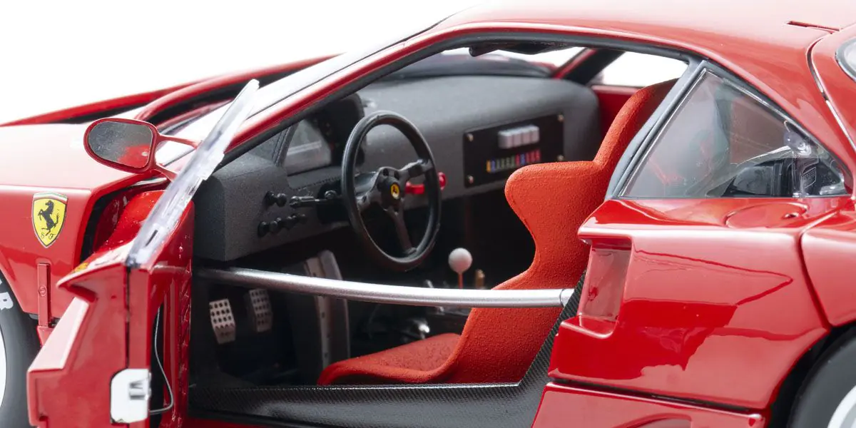 KYOSHO 1/12 FERRARI F40 COMPETIZIONE (RED) - Image 5