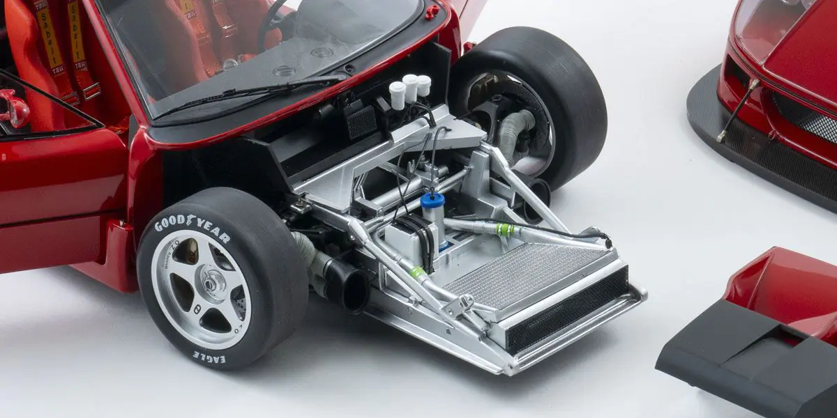 KYOSHO 1/12 FERRARI F40 COMPETIZIONE (RED) - Image 10